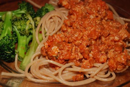 Turkey Bolognese